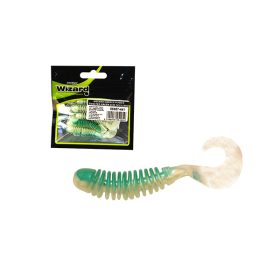   Wizard Harpex Power Twister Green 6cm Sztuczna Przynęta 5szt