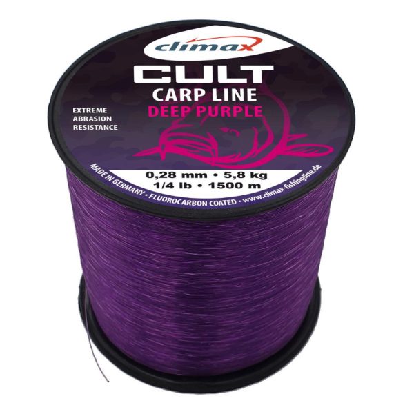 Climax Cult Carp Deep Purple Mono 1000m 0,30mm Żyłka Główna Monofilamentowa
