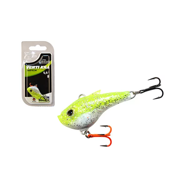 Wizard Strike+ Verti Kill Zander Yellow 4,4cm 8gr Pionowa Sztuczna Przynęta