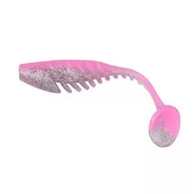 L&K Floating Shad Przynęta gumowa 45mm Różowa - 5szt