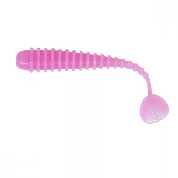 L&K Floating Long Fly Przynęta Gumowa PINK 50mm - 8szt