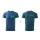 Nevis Niebieski T-shirt z Rybą L