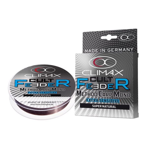 Climax Cult Feeder Method Carp Mono 300m 0,25mm Dark Brown Monofilament Mainline