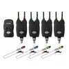 Delphin OPTIMO 9V Zestaw sygnalizatorów brań 4+1 + CSW II Swinger + Snag