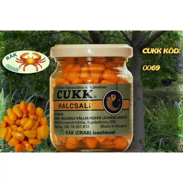 Cukk Pomarańczowa Kukurydza Konserwowa (z Aromatem Raka)