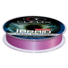   Climax iBraid U-Light Fluo Purple 135m 0,08mm 6,0kg Plecionka Główna