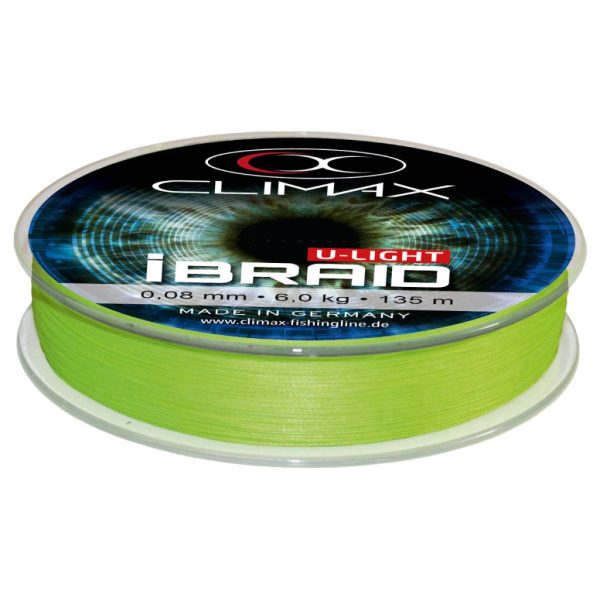 Climax iBraid U-Light Chartreuse 135m 0,04mm 3,0kg Plecionka Główna