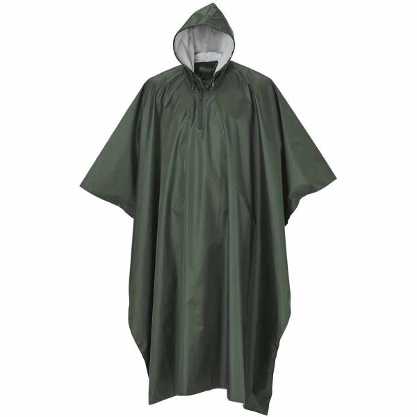 Poncho przeciwdeszczowe Pinewood Rainfall Zielone #100