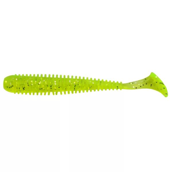 Nevis Vantage Longer 7,5cm 1,9gr 6szt/opakowanie Fluo Zielony Brokat Przynęta plastikowa