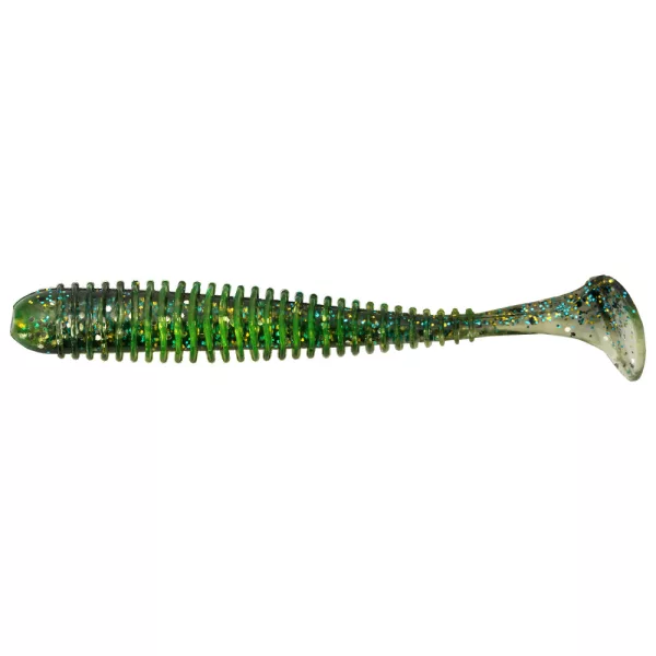 Nevis Vantage Longer 7,5cm 1,9gr 6szt/opakowanie Zielony Brokat Przynęta plastikowa