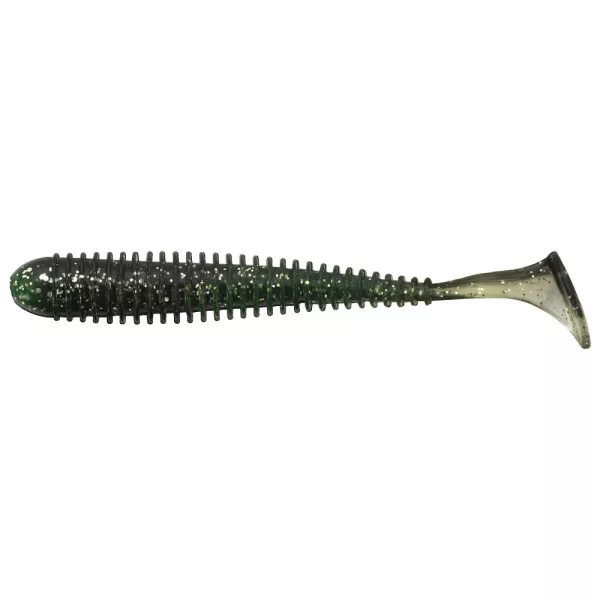 Nevis Vantage Longer 8,75cm 3,77gr 5szt/opakowanie Czarno-srebrny brokat Przynęta plastikowa