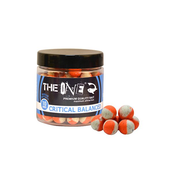 The One Critical Balanced Hookbait Scopex-Squid 10mm Pomarańczowo-Biała Lekka Przynęta Haczykowa 50gr