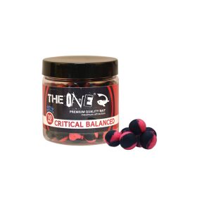   The One Critical Balanced Hookbait Truskawka-Małż 10mm Czarno-Różowa Lekka Przynęta Haczykowa 50gr
