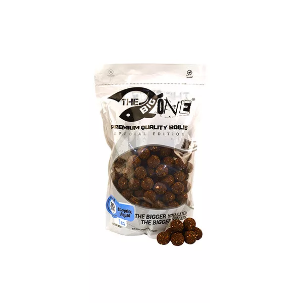 The Big One Boilie Scopex Squid 20mm Gotowane Kulki Proteinowe 1kg