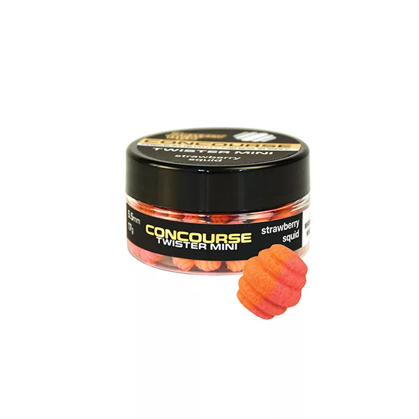 Benzár Concourse Twister Mini Przynęta haczykowa Truskawka-Kałamarnica 5,5mm 17gr