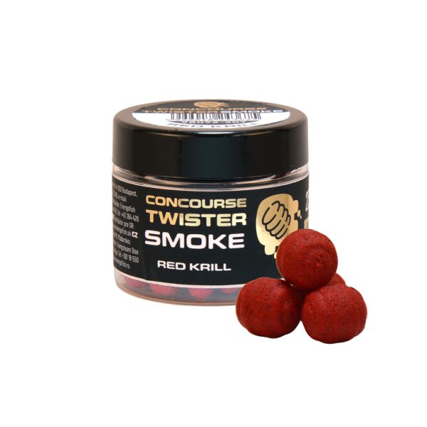 Benzár Concourse Twister Smoke Red Krill 8mm Przynęta Hakowa 23gr
