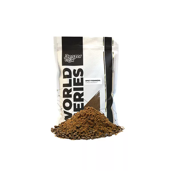 Benzár Mix World Series Spicy Fishmeal Etetőanyag 800gr