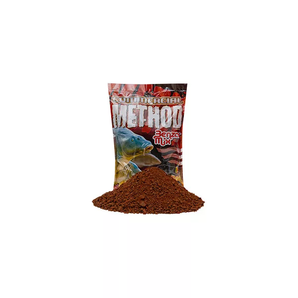 BENZAR MIX COMMERCIAL ZANĘTA RED KRILL CIEMNOCZERWONA 800gr - Z mączką rybną