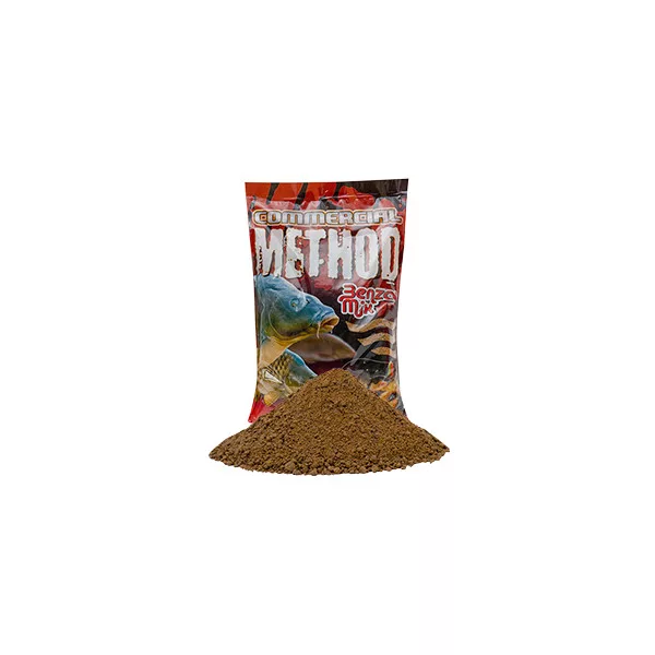 BENZAR MIX COMMERCIAL ZANĘTA SCOPEX&FISH CIEMNOBRĄZOWA 800gr - Z mączką rybną
