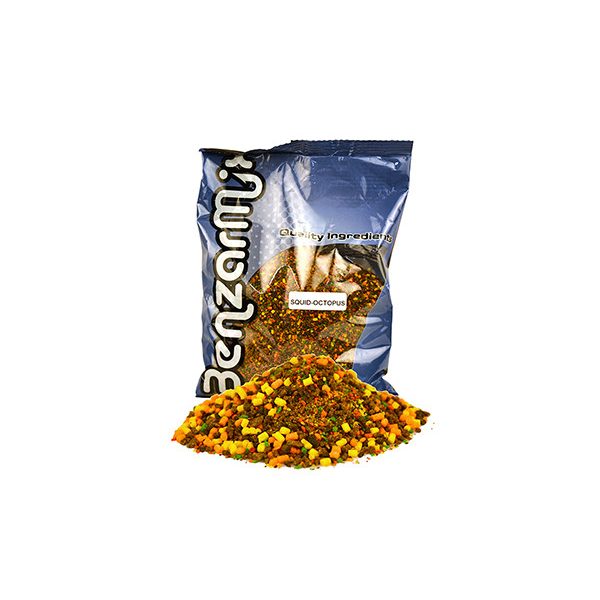 Benzár Mix Crushed PVA Bag Mix Zanęta Kałamarnica-Ośmiornica 800gr