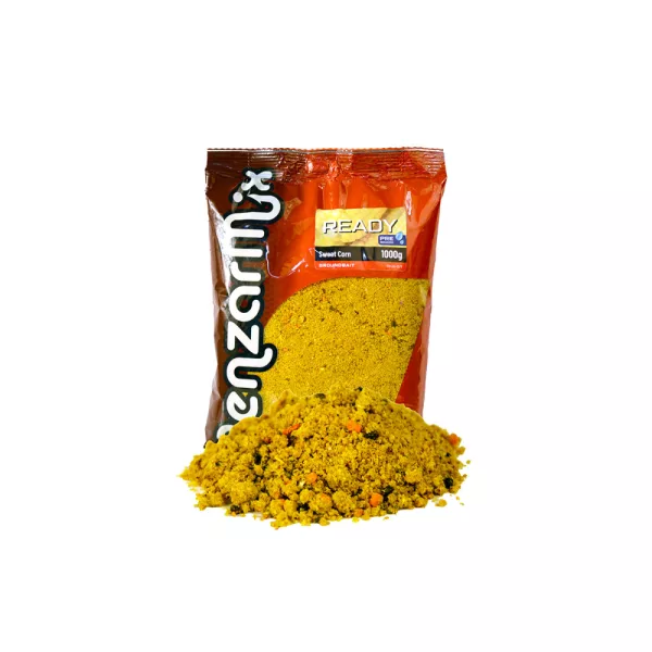 Benzár Mix Ready Carp Groundbait Sweetcorn Pre-mixed feed 1kg
