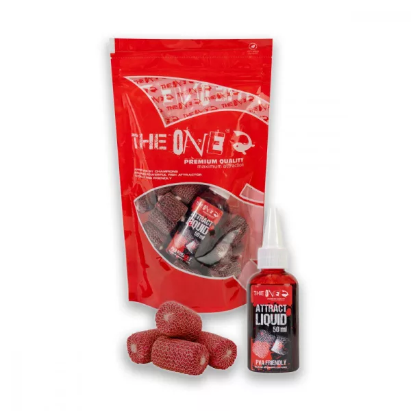 The One Pva Sausage + 50Ml Sprayer Red
