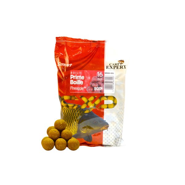 Carp Expert Smart Prime Boilie Ananas 16mm Kulka Proteinowa Zanętowa 800gr