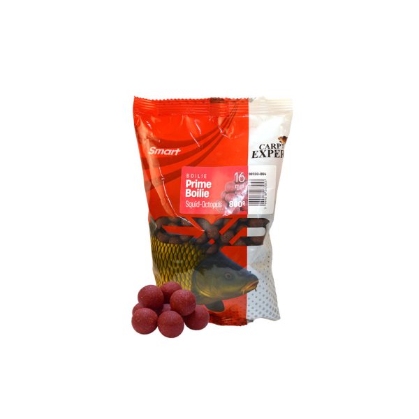 Carp Expert Smart Prime Boilie Kałamarnica-Ośmiornica 16mm Kulka Proteinowa Zanętowa 800gr