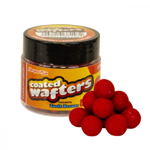 Benzar Coated Wafters 8Mm Truskawka 30Ml Czerwony