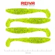 Reiva Zander Power Shad 10cm 7.05gr 4pcs/pack (Fluo Green Glitter II.)