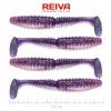 Reiva Zander Power Shad Purple Pearl 10cm Umpan Plastik 4db