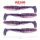 Reiva Zander Power Shad Purple Pearl 10cm Umpan Plastik 4db