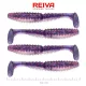 Reiva Zander Power Shad Purple Pearl 10cm Umpan Plastik 4db