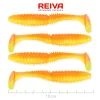 Reiva Zander Power Shad Shiny Orange 10cm Przynęta Plastikowa 4szt