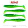 Reiva Zander Power Shad 10cm 7.05gr 4pcs/pack (Green Glitter) Plastic lure