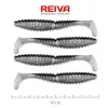 Reiva Zander Power Shad 10cm 7.05gr 4pcs/pack (Silver Glitter) Plastic lure