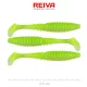 Reiva Zander Power Shad Flash Chartreuse 12,5cm Umpan Plastik 3db