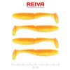 Reiva Zander Power Shad Shiny Orange 8cm Przynęta Plastikowa 4szt