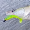Reiva Zander Power Shad 8cm 3,18gr 5szt/opak. (Zielony Brokat) Przynęta plastikowa
