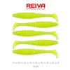 Reiva Zander Power Shad 8cm 3,18gr 5szt/opak. (Fluo Zielony) Przynęta plastikowa