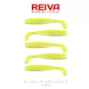 Reiva Flat Minnow Shad Flash Lemonade 5cm 1,3gr Plastikowa Przynęta 5szt.