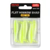 Reiva Flat Minnow Shad Flash Lemonade 5cm 1,3gr Plastikowa Przynęta 5szt.