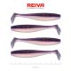 Reiva Flat Minnow Shad 10cm Purple Pearl Przynęta Plastikowa 4szt