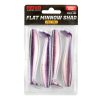 Reiva Flat Minnow Shad 10cm Purple Pearl Przynęta Plastikowa 4szt