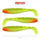 Reiva Flat Minnow shad 12.5cm 3pcs/pack (Green-Red Glitter) Plastic lure