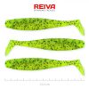 Reiva Flat Minnow shad 12.5cm 3pcs/pack (Green Glitter) Plastic lure