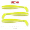 Reiva Flat Minnow shad 12.5cm 3pcs/pack (Yellow-Silver) Plastic lure