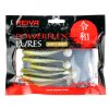 Reiva Flat Minnow shad 7.5cm 5pcs/pack (Yellow-Silver) Plastic lure