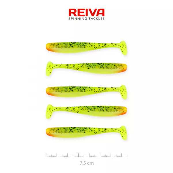 Reiva Flash Shad 7.5cm 2.26gr 5pcs/pack Plastic lure