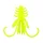 Reiva NYMPH 6cm 12pcs/pack Fluo Green Plastic lure